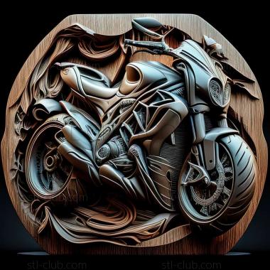 3D model Ducati Diavel Titanium (STL)